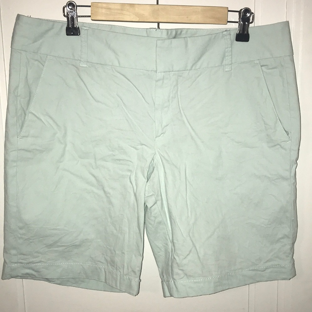 J Crew stretch Frankie light blue bermuda shorts